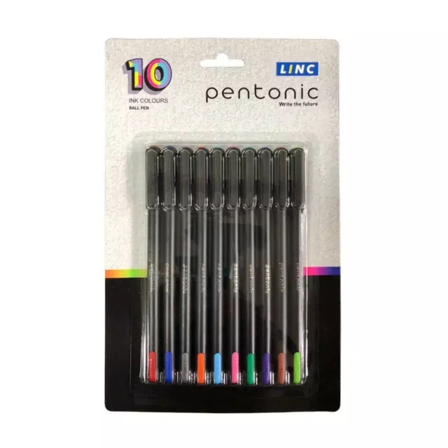 4 Color Ballpoint Pen, Medium Point (1.0mm), 4 Colors in 1 Set of Multicolor  Pen