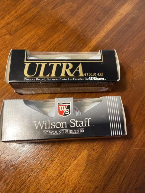 ULTRA tour 432 And Wilson staff TC wound Surlyn 90