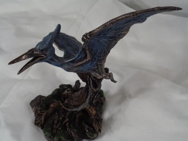 Pteranodon Dinosaur Cold Cast Resin Statue #6915 New