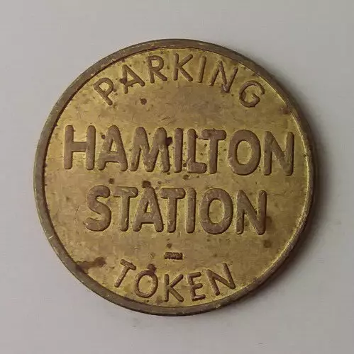 Hamilton Station Parking Token 27mm