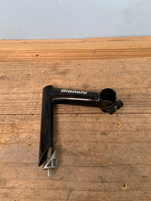 Vintage Black  110mm Bianchi ITM Mountain Bike Stem 22.2 mm Quill-25.4 Bar-90’s