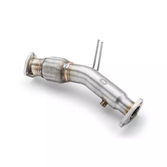 RM Motors Downpipe für Audi A4 Avant 2.0 TDI 8ED B7 ohne DPF  Kat Ersatzrohr