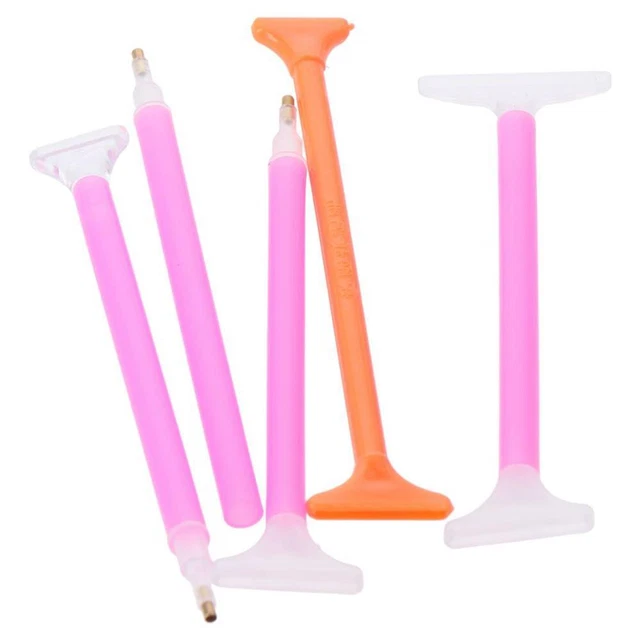 Stylo à Diamant Avec Cire Rechargeable – 8 Cires Incluses, Pour Art Du Diamant, Nail Art, DIY