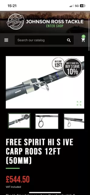 Free Spirit Fishing Rods x 3 ***BRAND NEW***