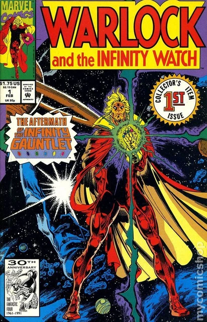 Warlock and the Infinity Watch #1 FN 1992 Stock Image