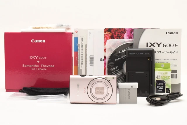 Canon IXY 600F ピンク Samantha Thavasa　デジカメ RARE![N.MINT] Canon IXY 600F Samantha Thavasa Limited Pink
