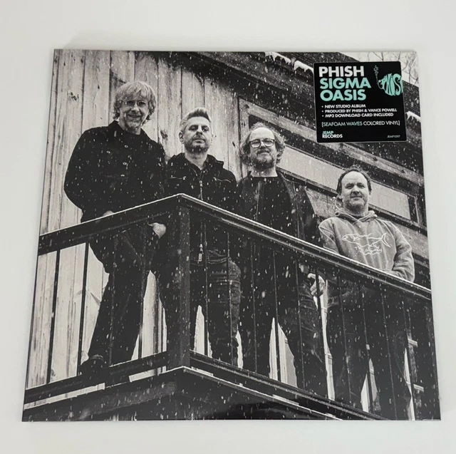 PHISH SIGMA OASIS Vinyl Record Limited Ed DryGoods 2X LP Seafoam