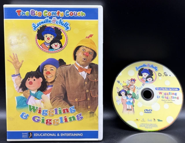 THE BIG COMFY Couch Wiggling & Giggling DVD Good Condition DVD