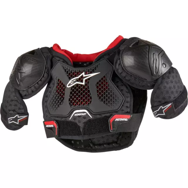 Alpinestars Kids Brustpanzer Bionic Action Kickstart Kids Schwarz/Rot