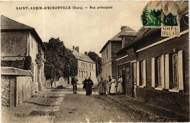 CPA AK St-AUBIN d'ECROSVILLE - Main Street (478428)