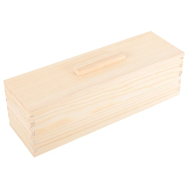 Stampo per toast in legno scatola stampi per la produzione di sapone scatola di immagazzinaggio