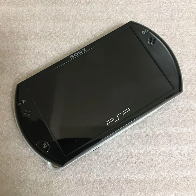 SONY PSP GO PlayStation Portable Go Piano noir PSPN1000 console D'OCCASION uniquement EUR 190
