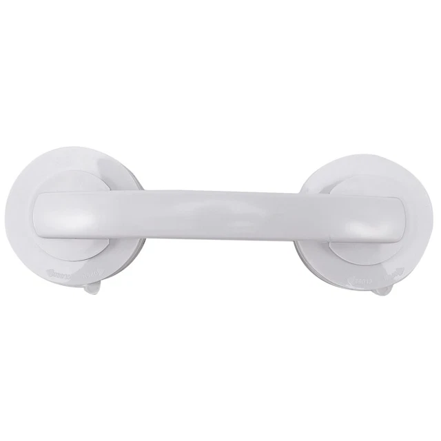 Vacuum Sucker Suction Cup Handrail Bathroom Super Grip Safety Grab Bar Hand E5P4
