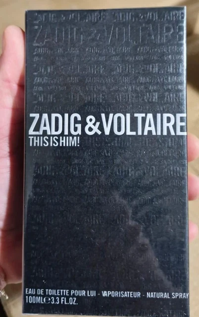 Parfum ZADIG & VOLTAIRE 'This Is Him' - Eau De Toilette 100 Ml - Neuf Sans Blister