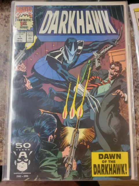 Darkhawk #1 (1991) Copper Key 1st Appearance & Origin Of Darkhawk- VF/NM