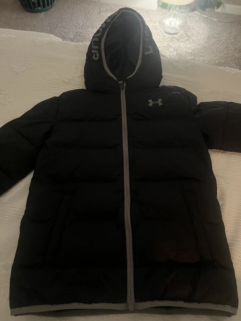 Under Armour  Jacket Youth medium Black Worn Once Great Condition