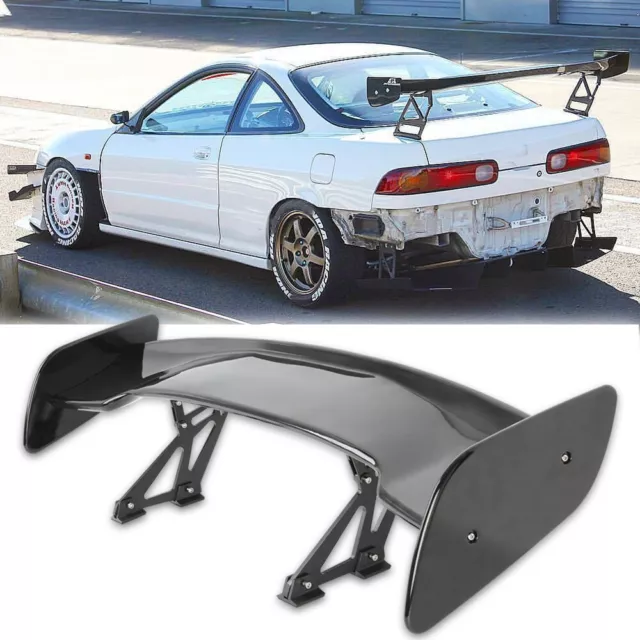 46” Glossy Rear Trunk Spoiler Wing Adjustable GT-Style For Honda Integra DC4,DC2