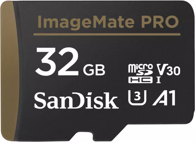 Sandisk ImageMate PRO Micro SD Extreme  32GB SDHC A1 U3 V30 Memory Card 32 GB
