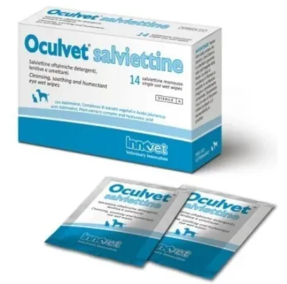 Oculvet Salviettine Uso Veterinario 14 buste 200 g