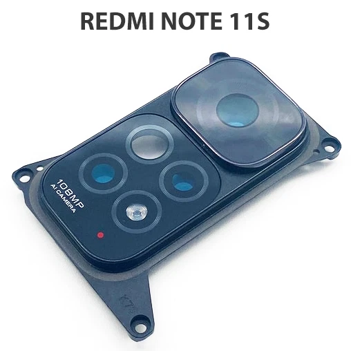 Vitre Arrière Avec Lentille Pour Xiaomi Mi 11 Lite 5G / 11 Lite 5G NE - Neuf Avec Adhésif