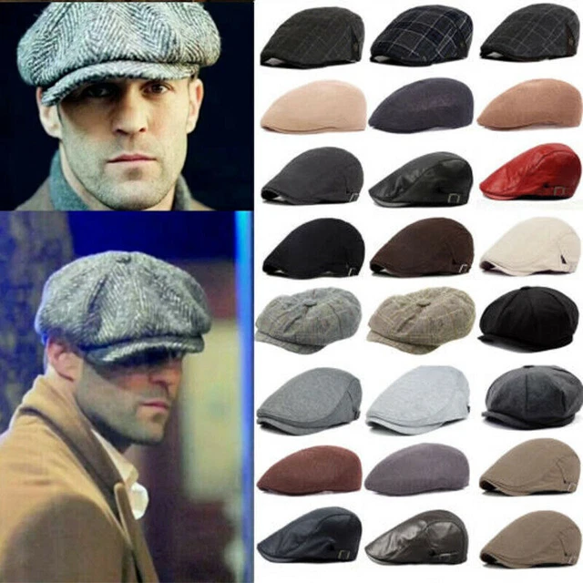 JewelryWe Damen Baskenmütze - Gatsby Style Barett Für Herbst & Winter