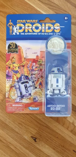 Figura Droids R2D2 Star Wars 50th 3,75" TVC Vintage Collection nuovissima Kenner