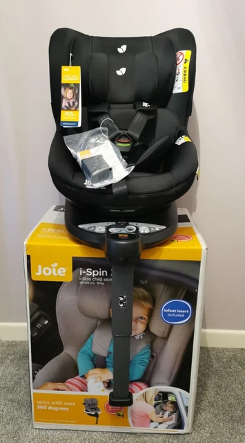 Joie i-Spin 360 i-Size ISOFIX Group 0+/1 Car Seat - Coal