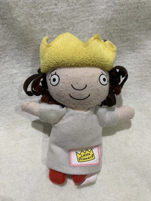 Princess Reyring THE LITTLE PRINCESS Keyring / Bag Clip CBeebies Tony Ross 5 inch plush ...