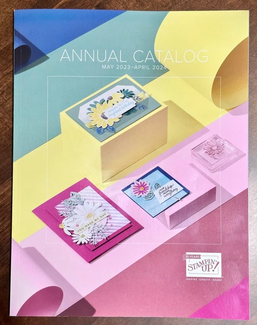 20232024 NEW STAMPIN' Up! Catalog IDEA BOOK Rubber Stamps Scrapbook