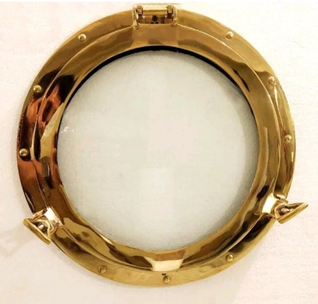 Vintage  Porthole 17" Maritime Nautical Ship Boat Window Wall