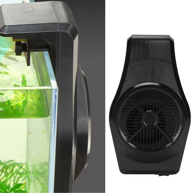 Fish Tank Chillers Fan Rapid Cooling Adjustable Wind Speed Aquarium Cooling Sds
