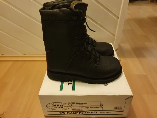 BUNDESWEHR KAMPFSTIEFEL TYP 2000 MFW BW SPRINGERSTIEFEL OUTDOOR STIEFEL Gr. 41