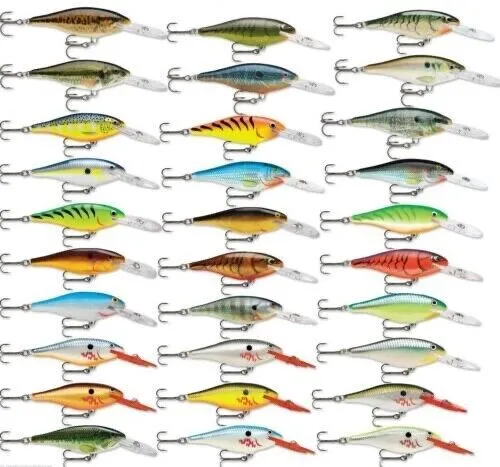 Rapala Shad Rap Deep Runner Fishing Lure  (Select Size & Color)