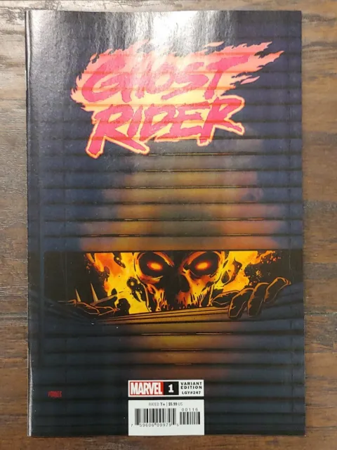 GHOST RIDER #1 NM FORNES WINDOW SHADES Variant Marvel Comic 1st Print 2022