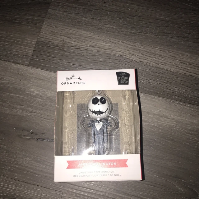 HALLMARK NIGHTMARE BEFORE Christmas Jack Skellington Ornament New free