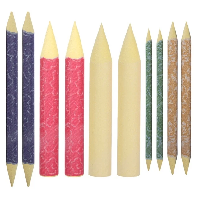 10 licuadoras mezcla de papel tocones tortillones tocones para