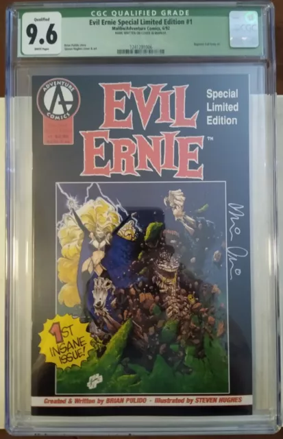 Evil Ernie Special Limited Edition #1 (Signed by Brian Pulido) ✨WP CGC 9.6✨
