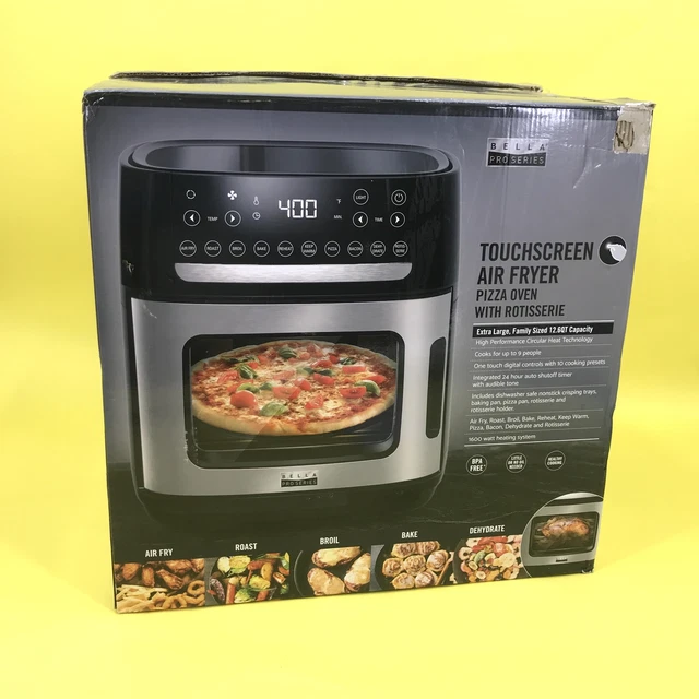 BELLA PRO SERIES Convection Toaster Oven 4Slice + Air Fryer