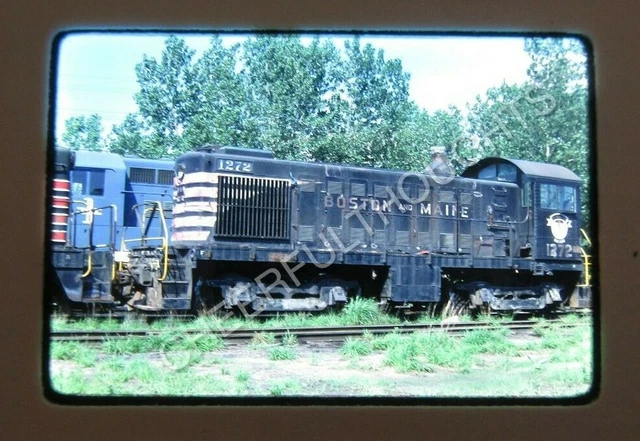 Original '76 Kodachrome Slide BM Boston Maine 1272 S4 Deerfield, MA        26I49
