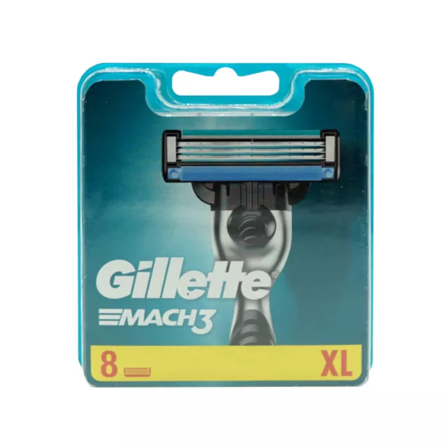 Gillette Mach 3 Rasierklingen 4er oder 8er Packung - NEU - OVP -