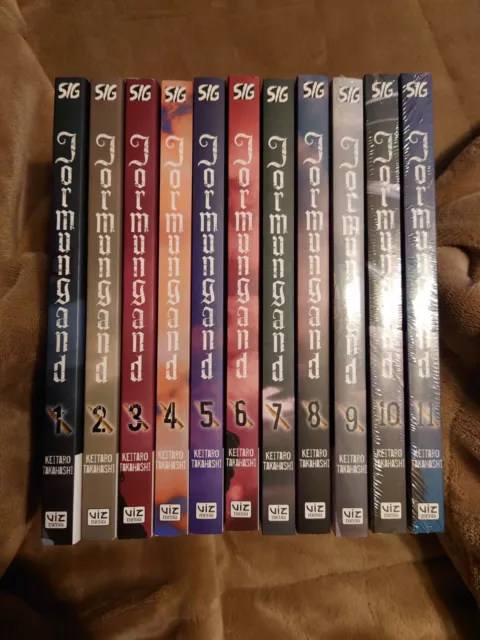 Jormungand Manga Volumes 1-11 Complete English