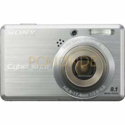 Sony Cybershot 8.1 MP Digital Camera 3x Optical Zoom - Silver - VGC (DSC-S780/S)