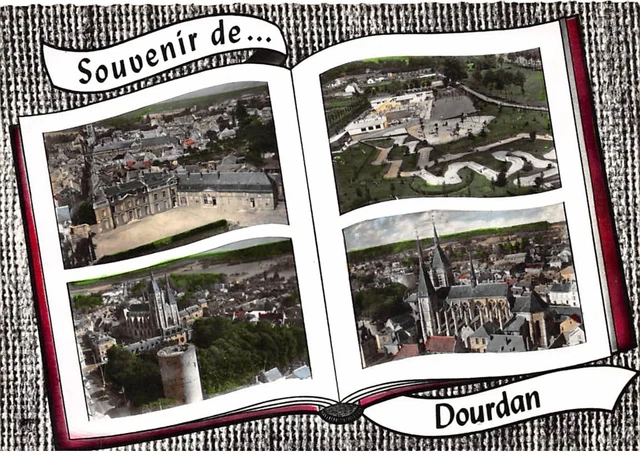 91.n° 205080.dourdan.vue générale.cpsm - 15 x 10.5 cm