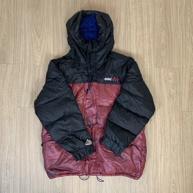 TOMMY HILFIGER EXPEDITION Coat Down Puffer Popover Jacket Flag Yellow Large L 150.00 PicClick UK