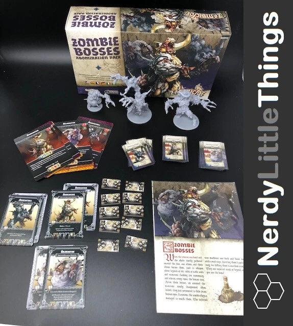 Zombicide: Black Plague Zombie Bosses Abomination Pack - Deskové hry