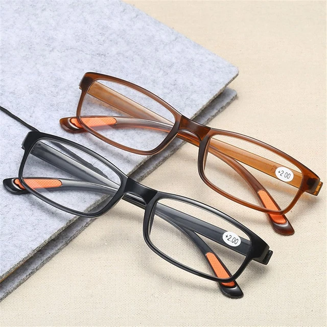 Flexible Vintage Computer Goggles Ultra Light Frame Eyeglasses Reading Glasses