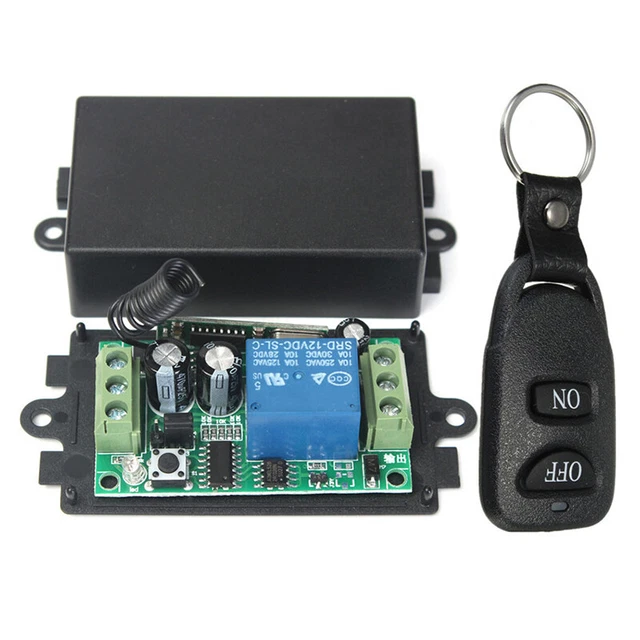 Dc 12V 10A 1Ch ricevitore sistema switch telecomando wireless trasmettitore 21215