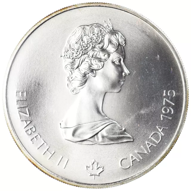 [#1020767] Coin, Canada, Elizabeth II, 1976 Olympics - Javelin, 5 Dollars, 1975,