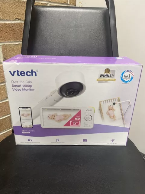 Vtech 5in Smart WIFI 1080p Over-the-Crib Monitor RM5887HD NEW!!!