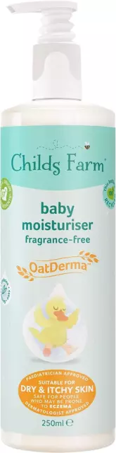 Natural Baby Moisturiser for Dry Itchy & Eczema prone Skin Vegan & Cruelty Free